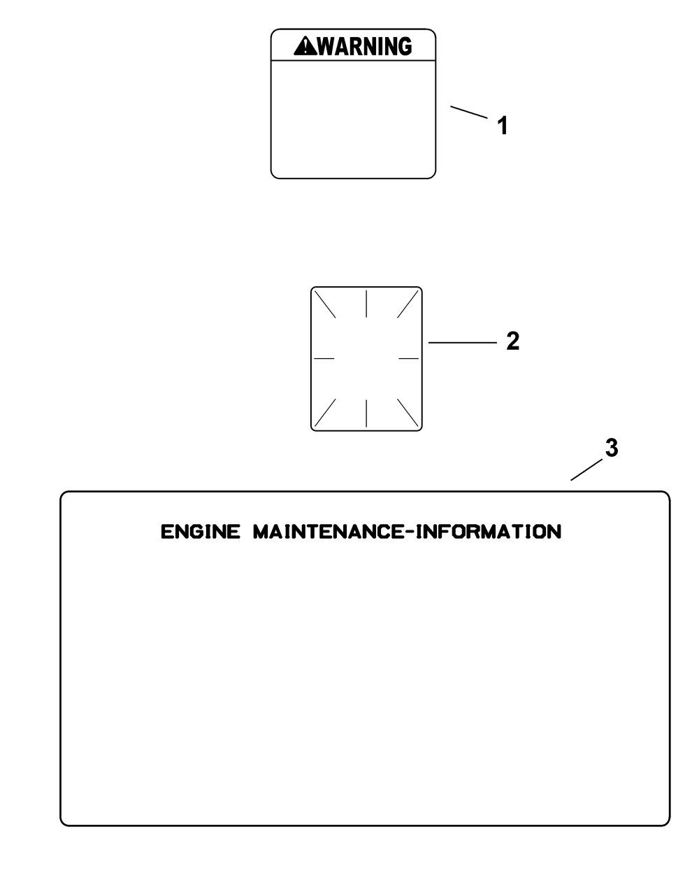 Efi Engine Decals Diagram and Parts List for 465 4X4-EFI-1H318G-Before-37AMD710 Cub Cadet Lawn Tractor Accessories